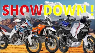 Ultimate Adventure Bikes Showdown Honda Africa Twin KTM 890 Rally Yamaha Tenere Ducati Desert X