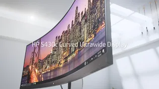 HP S430c Curved Ultrawide Monitor