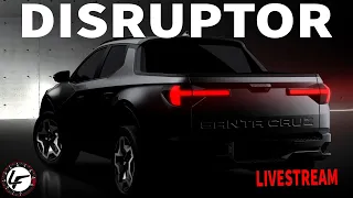 Hyundai ENTERS the pickup market with the All-New 2022 Santa Cruz - Live Stream