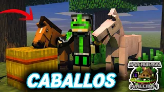 COMO USAR LOS CABALLOS - APRENDIENDO MINECRAFT #12