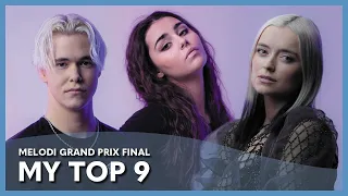 Melodi Grand Prix 2023 Final - My Top 9 (Norway Eurovision)