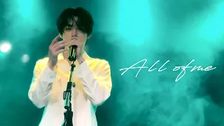 [4K] 210620 KIMJIWOONG 김지웅 All of me cover 직캠 / Rising Concert