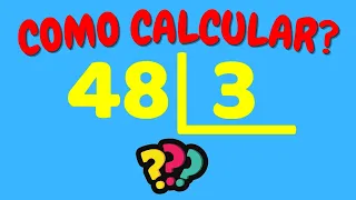 COMO CALCULAR 48 DIVIDIDO POR 3?| Dividir 48 por 3