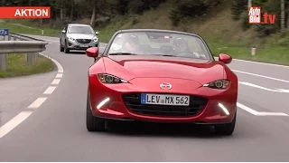 Mazda MX 5 (2015) - 2200 Kurven im Roadster