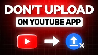 NEW and BETTER way to upload videos on YouTube in 2024 with phone!