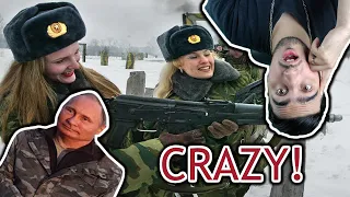 Reacting to the Russian Military *CRAZY* || Russian military power