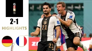 Dream combination leads to Müller goal | Germany vs. France 2-1 | Highlights | #sky sport news