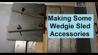 Making Some Wedgie Sled Accessories