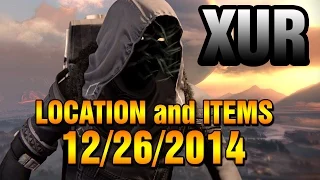 XUR Location and Items 12/26/2014 DESTINY