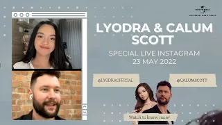 Lyodra Special Live Instagram With Calum Scott | 23 May 2022 | Full