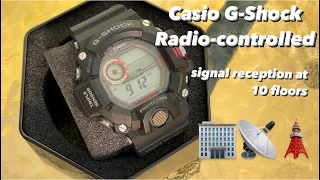 Casio G-Shock GW-9400 Radio-controlled signal reception at 10 floors (HUNGARY)