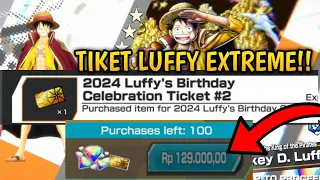 GACHA TIKET LUFFY EXTREME TERBARU -OPBR BANNER TERBARU