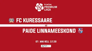 FC KURESSAARE - PAIDE LINNAMEESKOND, PREMIUM LIIGA 11. voor