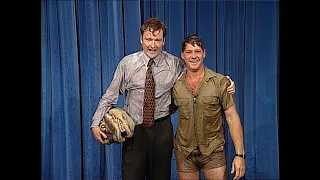 Conan and Steve Irwin Wrestle a Crocodile | Late Night with Conan O’Brien