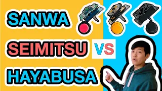 Sanwa vs Hayabusa Vs Seimitsu Review Detail Comparison 2019 HD