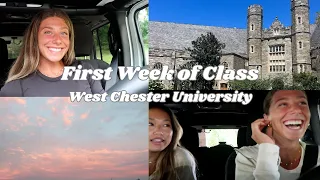 First Week of Classes Senior Year West Chester University💜💛