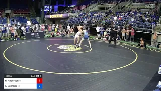 2023 Junior GR U.S. Marine Corps Nationals: Hunter Anderson vs Kaison Schreier: 100 Ibs 5th Place