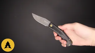 Складной нож Boker Boxer EDC сталь M390, рукоять Black Micarta