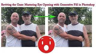 How To Open Eyes In Photoshop With Generative Fill