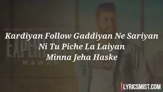 Expert Jatt Lyrics - Nawab ft. Mista Baaz | Latest Punjabi Songs 2018 [Trending Now]