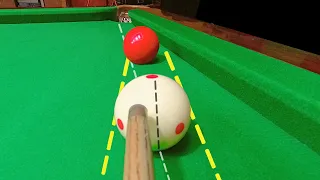 Snooker Aiming With Side Spin