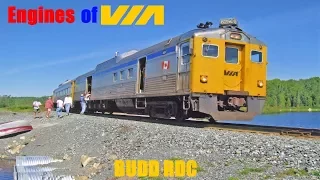 Engines of VIA---Budd RDC---Episode 7