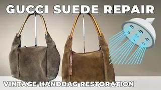 The best way to restore suede leather in 2024 👜🧼