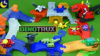 LOTS of Dinotrux Toys! Mega Ty Rux Revvit Skya Dozer Ton Ton Garby Toys and MORE!!