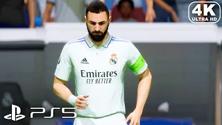 FIFA 23 PS5 - Real Madrid vs Borussia Dortmund | UEFA Champions League Group Stage (4K ULTRA HD)