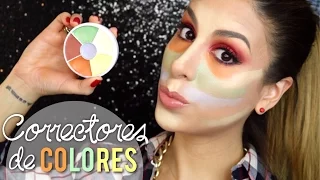 ★ CORRECTORES DE COLORES ★ 3 TIPS para usarlos bien! ★ COLOR CORRECTING TUTORIAL