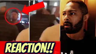 UFC Fighter Mike Perry Punches Old Guy In Restaurant REACTION!!