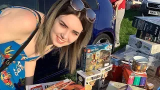 I SOLD HARRY POTTER MERCH AT A CAR BOOT SALE | The Hufflepuff Queen