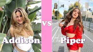 Addison Rae vs Piper Rockelle TikTok Dance Battle 2021