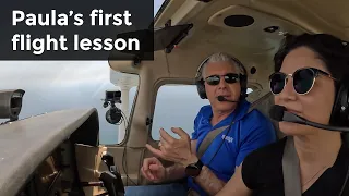 Paula's discovery flight - Private Pilot Training Tips with Spencer Suderman  (episode 4)