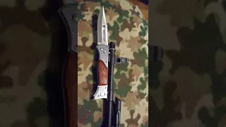 AK47 CCCP Folding Auto Bayonet