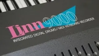 Linn 9000 Vintage Drum Machine Demo