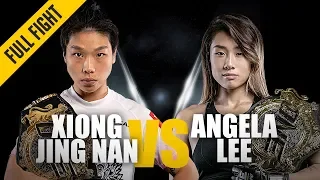 Xiong Jing Nan vs. Angela Lee | Stopping The "Unstoppable" | March 2019 | ONE: Full Fight