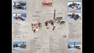 Автоматична лінія вібропресування та пакетувальний автомат від ТМ"VAST"