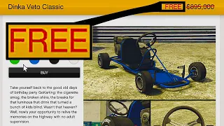 You have less than 24 hours to get the Go-kart for free in GTA online!