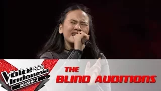 Sabita "Scared To Be Lonely" | The Blind Auditions | The Voice Kids Indonesia Season 2 GTV 2017