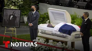 Los dominicanos despiden por todo lo alto a Johnny Ventura | Noticias Telemundo