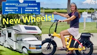 My Hipeak Electric Bike -  One must ESCAPE the RV Land Yacht! @SailingBrickHouse-RV Life #95