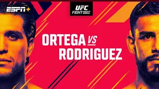 Brian Ortega Vs Yair Rodriguez UFC Full  Fight HD