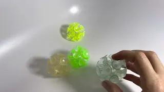 Glow in the dark suction cup ball