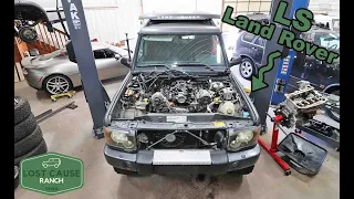 The Engine is In! | LS swap Land Rover Discovery | The answer to the Discovery’s problem?