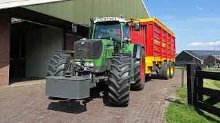 Picking Up Grass | Fendt 916 + Schuitemaker | Blankespoor | 2022