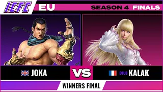 Joka (Feng) vs. Kala (Lili) Winners Final - ICFC Tekken EU Tekken 7 Season 4 Finals