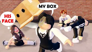 👉 Boy won't show face in school | Episode 1-4 | Story Roblox