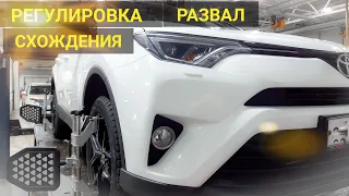 TOYOTA RAV4 СХОД-РАЗВАЛ