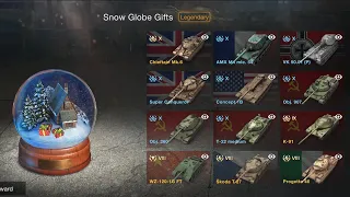 Opening Snow Globe! [2021 Christmas Event WoT Blitz]